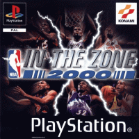NBA in the Zone 2000 PAL Playstation PAL box art